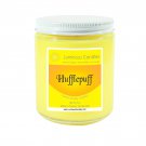 Hufflepuff - Scented Soy Candle – Book Lovers – 8 oz - House of Hogwarts, Mason Jar Candle