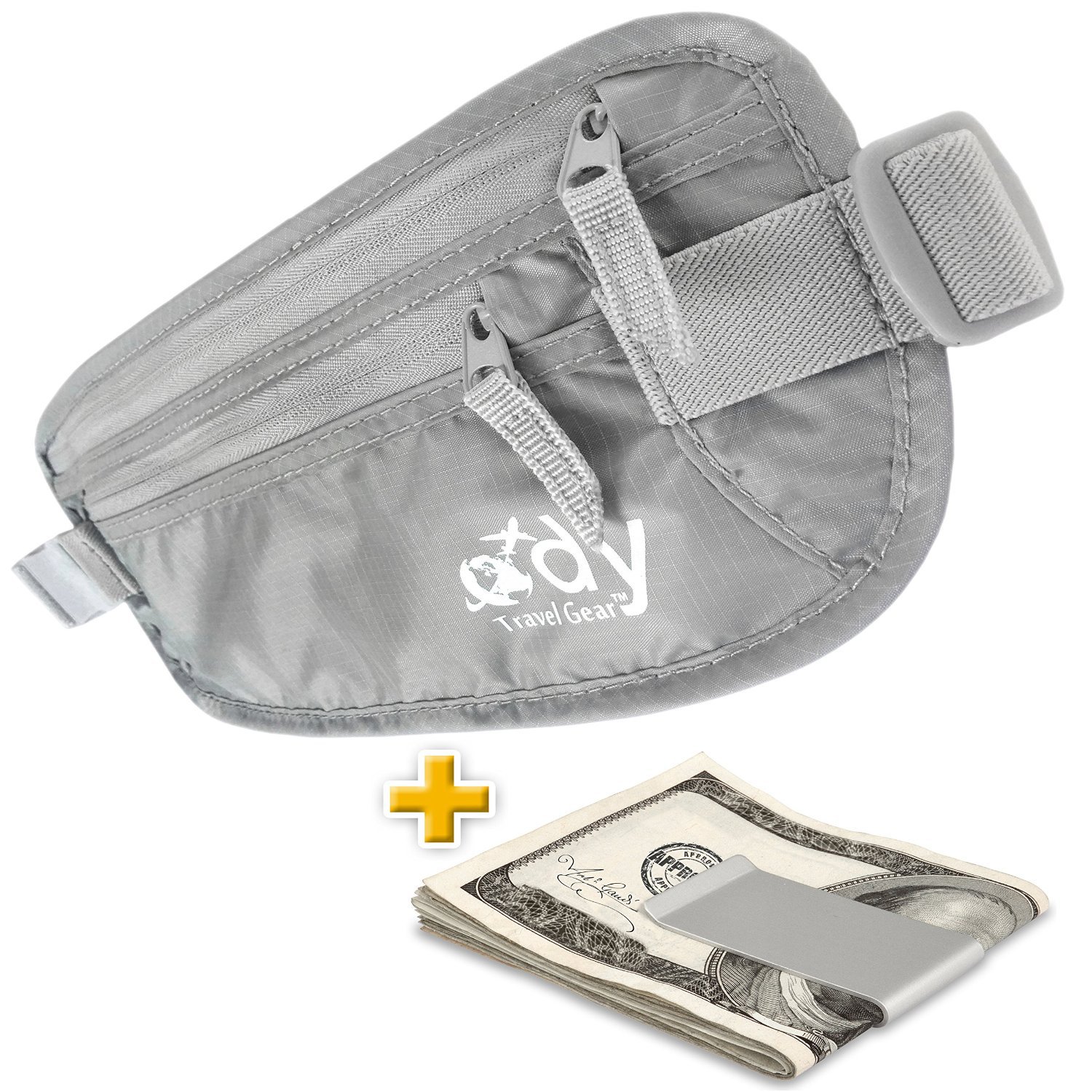 BEST TRAVEL MONEY BELT Passport Holder, Secure Waist Pouch