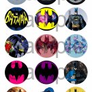 15 Batman Precut 1 Inch Bottle Cap Images