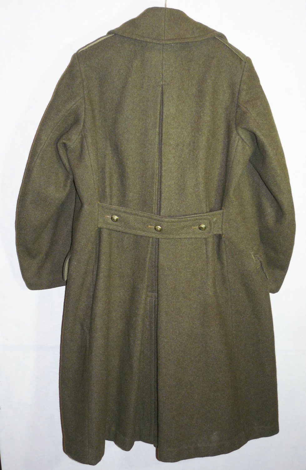 WW2 Canadian Winter Overcoat Military Uniform Stamped 1942-1943 Size 7