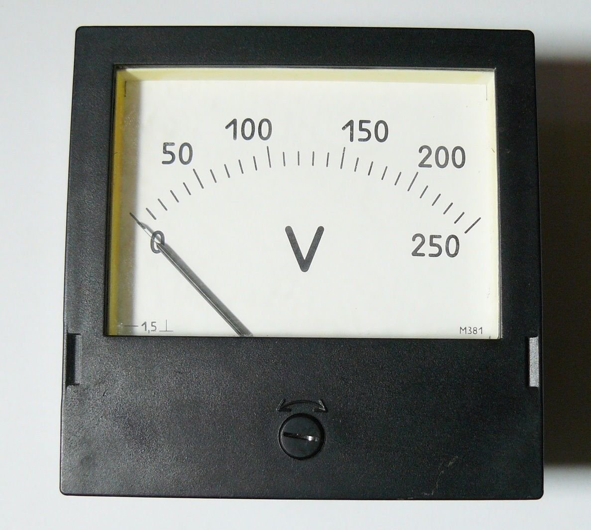 Vintage Russian Soviet Analog Device Voltmeter Tester USSR Panel Meter
