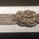 Beautiful mesh knot bracelet large lobster claw clasp