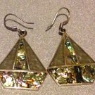 Beautiful 925 sterling silver Alpca Mexico earrings