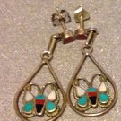 Beautiful 925 sterling silver  earrings