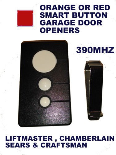 Sears Craftsman 2PACK 139.53681B Garage Door Opener 1btn Remote 139.53680 390mhz