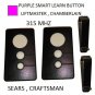 Craftsman 139.53753 One button Garage Door Opener remote transmitter 315mhz 2pk