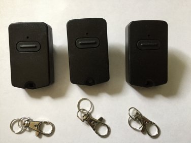 GTO Gate Opener, Comp Mighty Mule Entry Visor Transmitter Remotes FM135 3PK