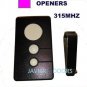 Sears Craftsman 139.53753 One button Garage Door Opener remote 315Mhz 371LM