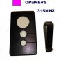 Liftmaster Chamberlain CPTK33 3button Garage Door Opener remote Control 315 mhz