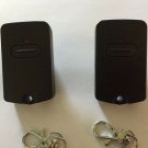 GTO Mighty Mule Comp RB741 FM135 Visor KeyChain Remote Control Transmitter 2 Pak