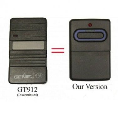 Genie Garage Opener Visor Remote 9 & 12 Switch Compatible GPT-1 GT912 MAT90