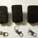 3 Black GTO Gate Opener Remote Controls