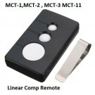 Linear MegaCode 318MHz 3 Button Garage Visor Remote Control MCT-1 MCT-11 MCT-3