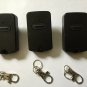 GTO Mighty Mule Comp RB741 FM135 Visor KeyChain Remote Control Transmitter 3 Pak
