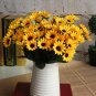 Elefan Artificial Sunflower Bridal Wedding Bouquet Latex Silk Flower Bouquets