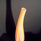 Blown Glass Striped Vase
