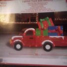 Lighted Christmas Truck With Presents