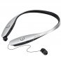 LG Tone Infinim HBS-900 Bluetooth Headset Silver Harmon Kardon Sound