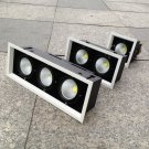 10w 20w 30w cob led grill light 110v 220v square led grill light shopping mall ceiling grill light