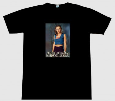 Alyssa Milano EXCELLENT Tee T-Shirt