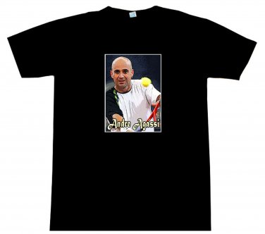 Andre Agassi T-Shirt BEAUTIFUL!!