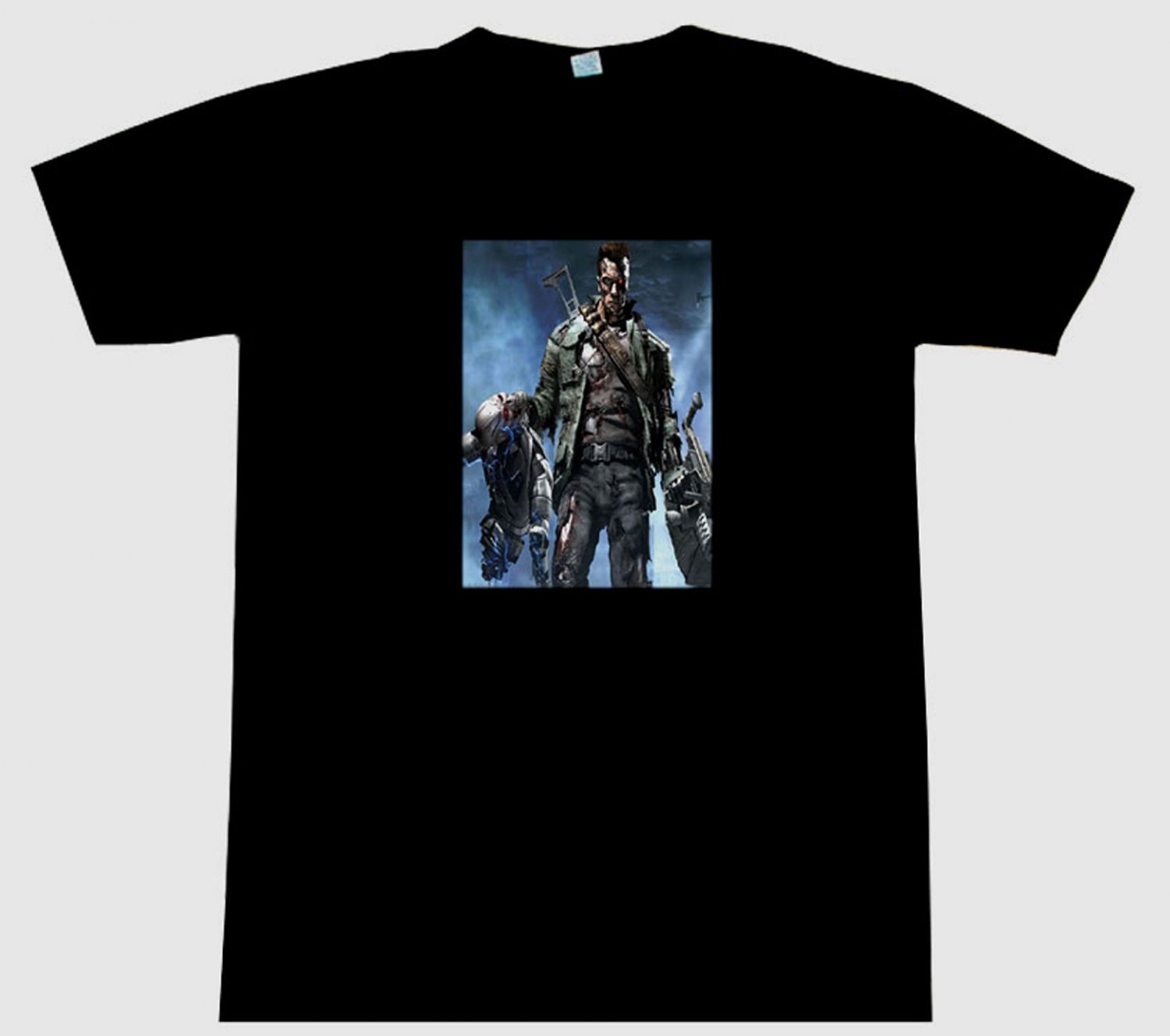 Arnold Schwarzenegger EXCELLENT T-Shirt Terminator #2