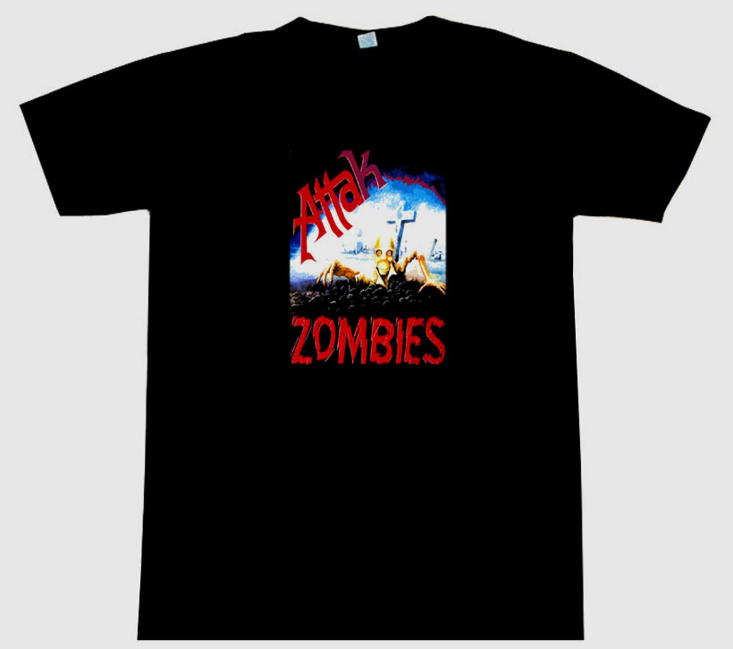 Attak Zombies EXCELLENT Tee T-Shirt