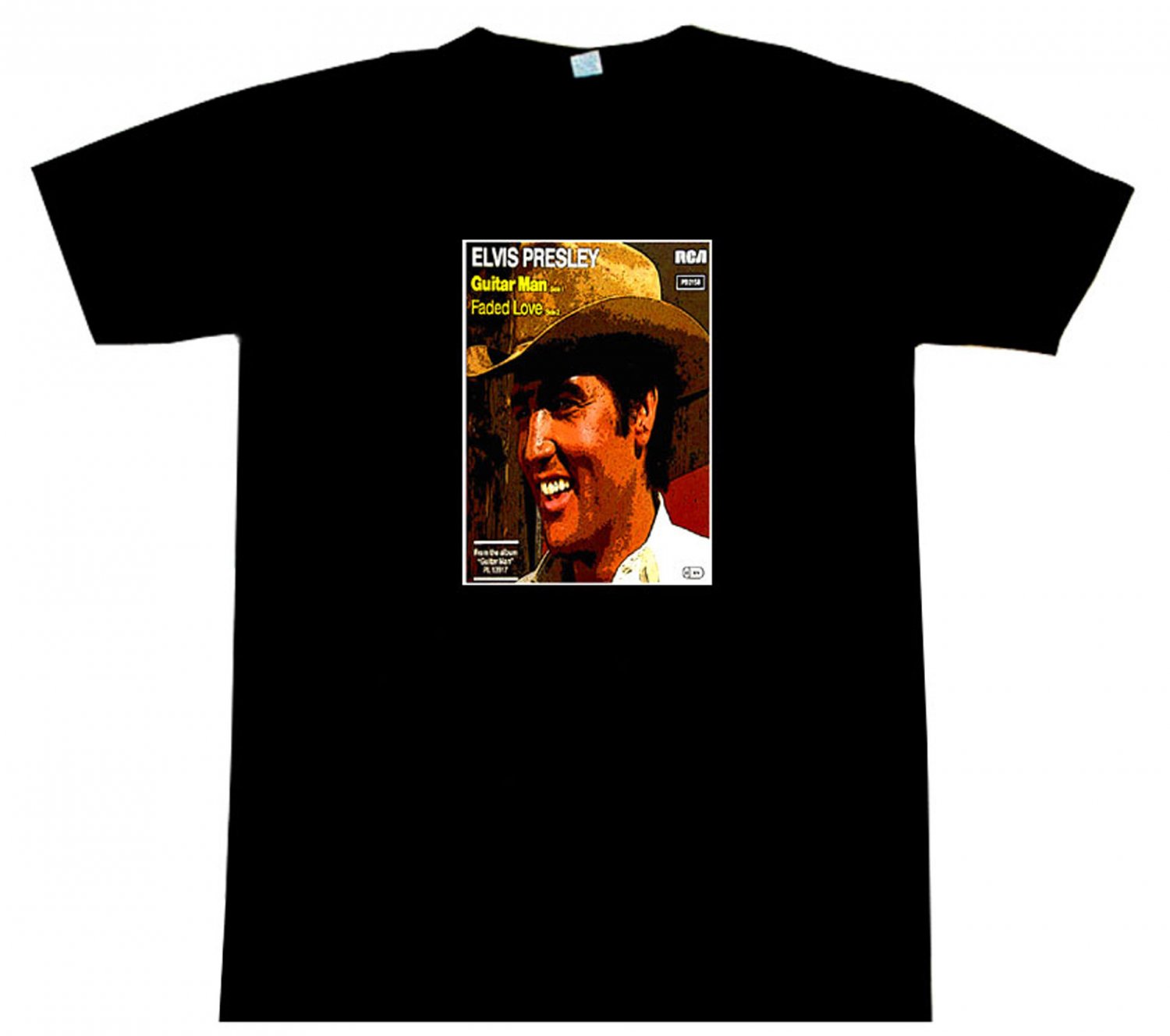 Elvis Presley GUITAR MAN T-Shirt BEAUTIFUL!!