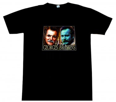 Georges Brassens NEW T-Shirt