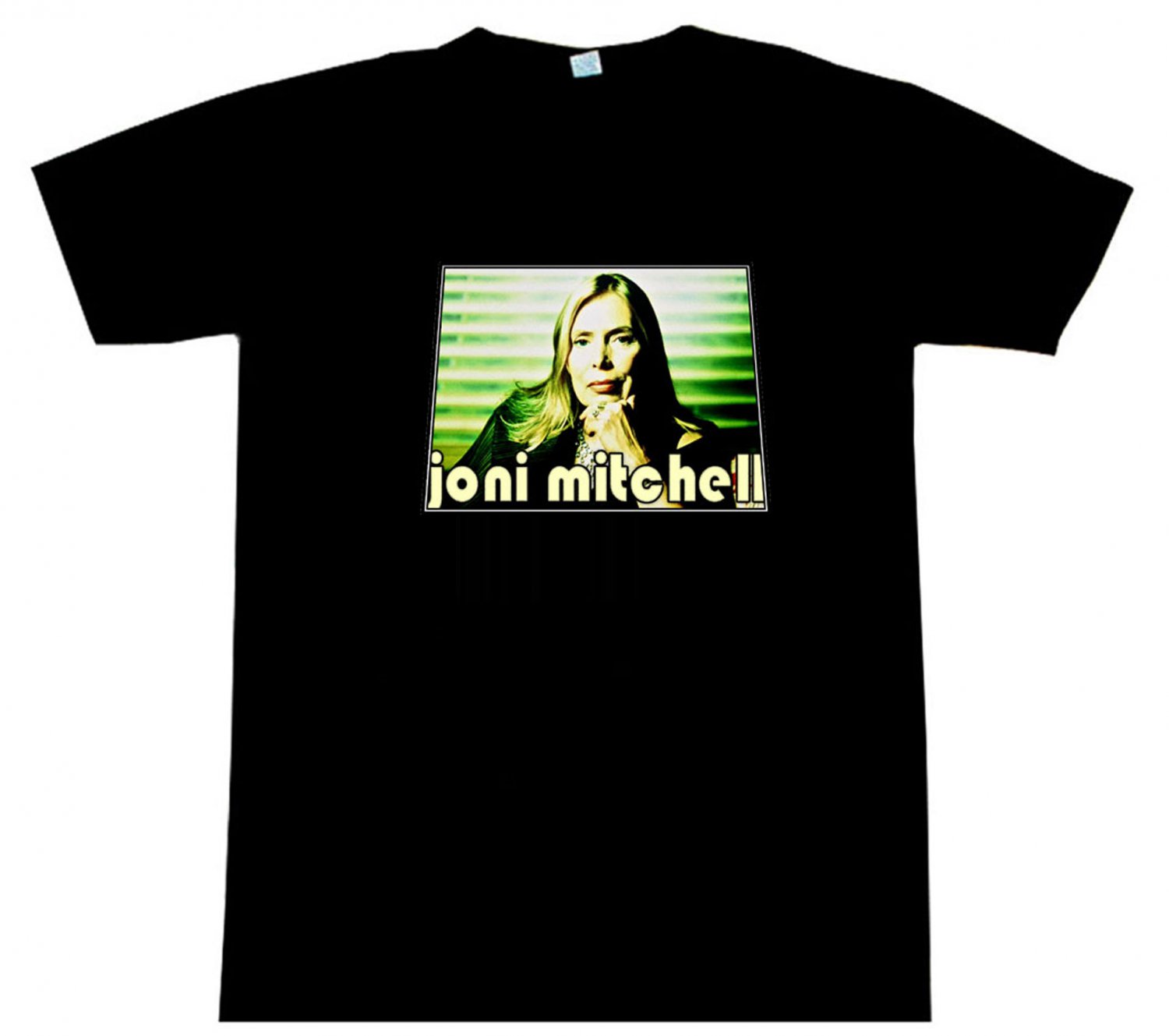 joni mitchell blue shirt