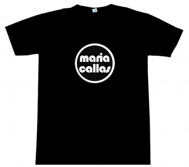 Maria Callas "O" Tee T-Shirt