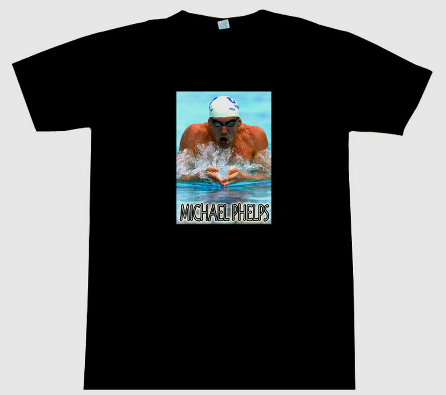 Michael Phelps EXCELLENT Tee T-Shirt