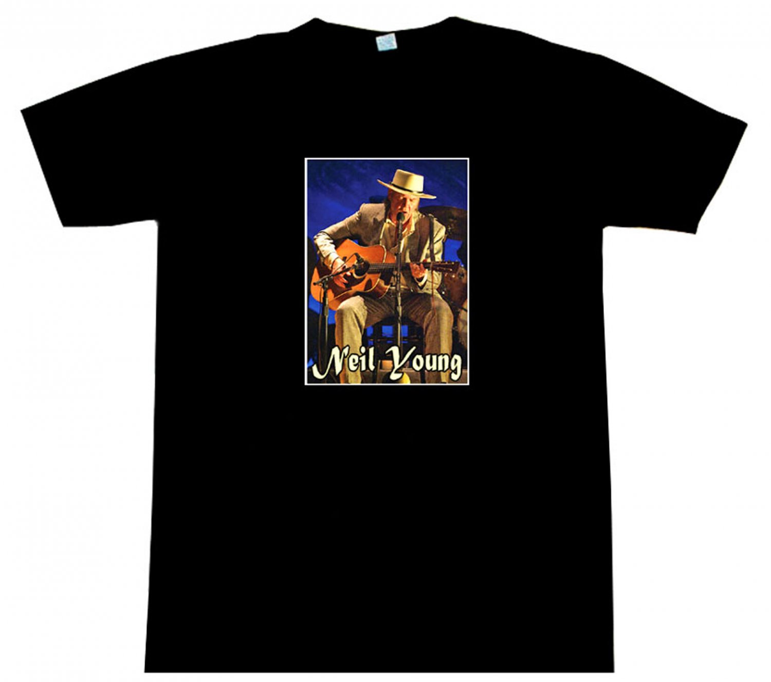 Neil Young Music Hero T-Shirt BEAUTIFUL!!