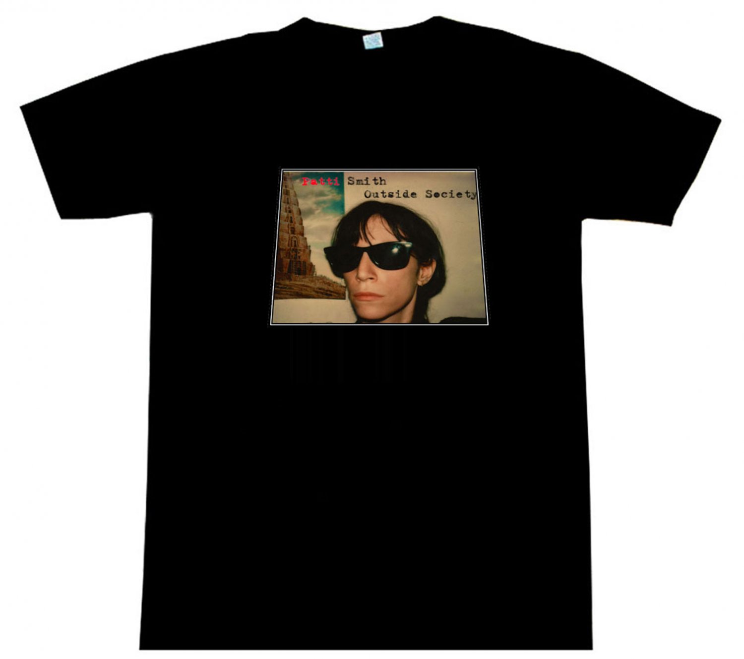 Patti Smith OUTSIDE SOCIETY NEW T-Shirt
