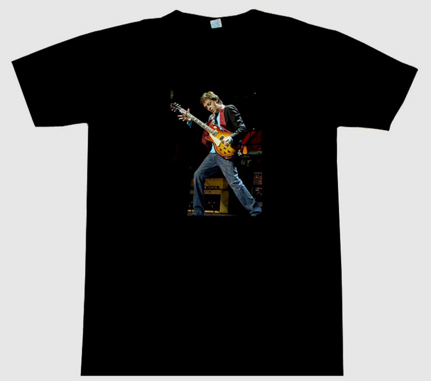 Paul McCartney EXCELLENT Tee T-Shirt Wings Beatles #2