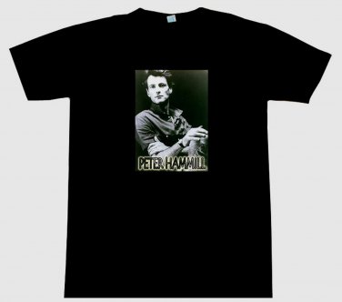 Peter Hammill EXCELLENT Tee T-Shirt Van Der Graaf VDGG