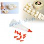Plastic Cake Decoration Injector Tool Kitchen Gun Syringe 10 Nozzles Set Kit