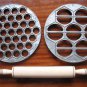 ~ Mold Ukrainian Sweet Vareniki + Russian Meat Pelmeni + Wooden Rolling Pin ~