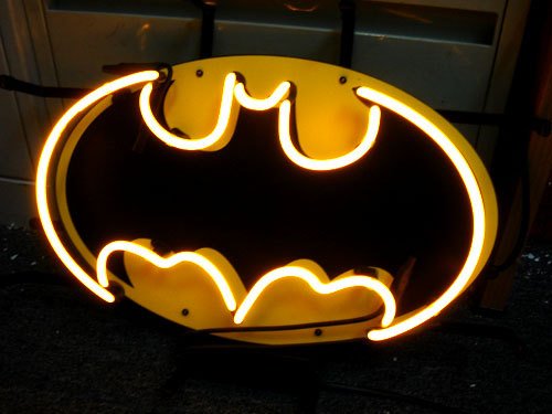 Brand New Robin and Batman Logo Neon Light Sign 16