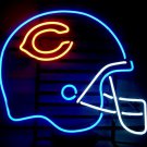Brand New Chicago Bears Helmet NFL Football Beer Bar Pub Neon Light Sign 16"x15" [High Quality]