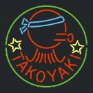 Brand New Takoyaki Logo Beer Bar Neon Light Sign 16"x16"[High Quality]