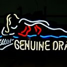 Brand New Miller Lite Genuine Draft Beer Bar Neon Light Sign 17"x12" [High Quality]