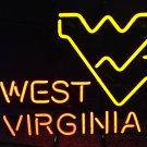 Brand New NCAA West Virginia WV Mountaineers University Neon Light Sign 18"x 16" [High Quality]