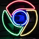 Brand New Google Chrome Logo Beer Bar Pub Neon Light Sign 16"x16" [High Quality]