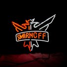 New Smirnoff Neon Light Sign 16"x 13" Vodka Advertising [High Quality]
