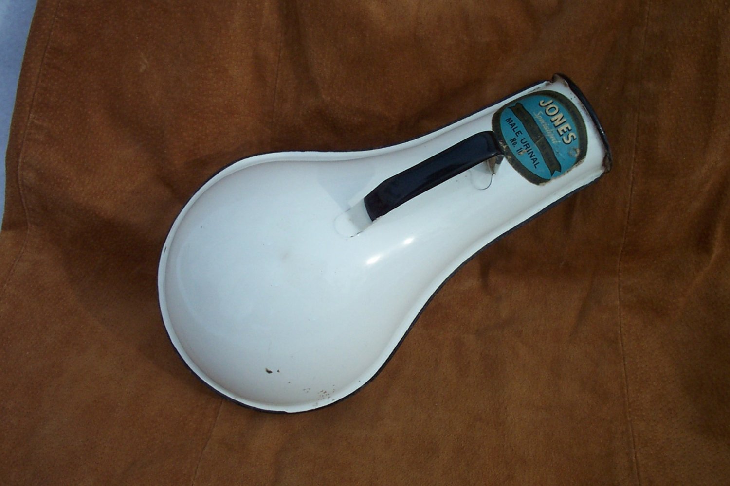 Enamel Jones Male Urinal Enamelware Medical Hospital