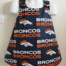 Girls Size Large 12 Mo. *NFL Denver Broncos Dress w/Diaper Cover