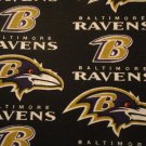 NFL Baltimore Ravens Fabric 100% Cotton Fabric Fat Quarter