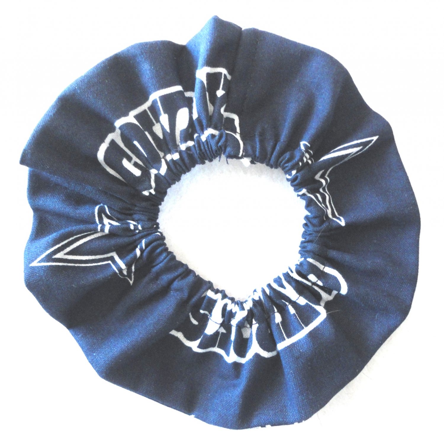 NFL Dallas Cowboys Cotton Hair Scrunchie Reinforced