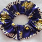 NFL Minnesota Vikings Cotton Hair Scrunchie Reinforced